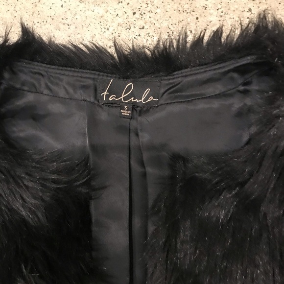 Aritzia Faux Fur Bomber Coat - Picture 6 of 7